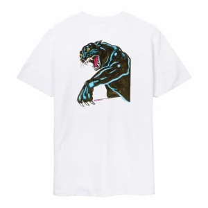 Camiseta Santa Cruz Natas Sketch Panther White