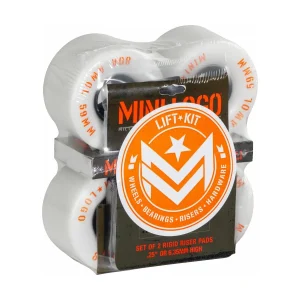 Kit Ruedas Skate Mini Logo AWOL Lift White 80A 63mm Pack 4