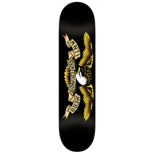 Tabla Skate Antihero Classic Eagle Black 8.125 + Lija