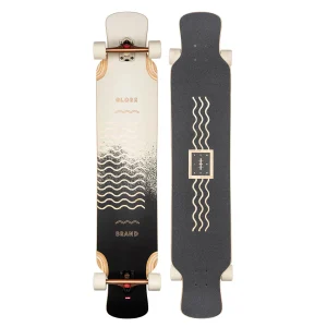 Longboard Dancing Globe Geminon XL Spray Wave Black Copper 47"